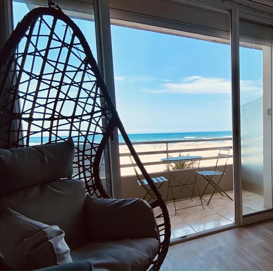 "Eden" Exceptionnel! Vue Mer 10M De La Plage Parking Prive Gratuit A 100M Canet-en-Roussillon Bagian luar foto