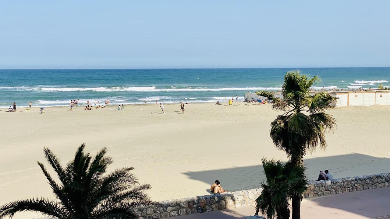 "Eden" Exceptionnel! Vue Mer 10M De La Plage Parking Prive Gratuit A 100M Canet-en-Roussillon Bagian luar foto