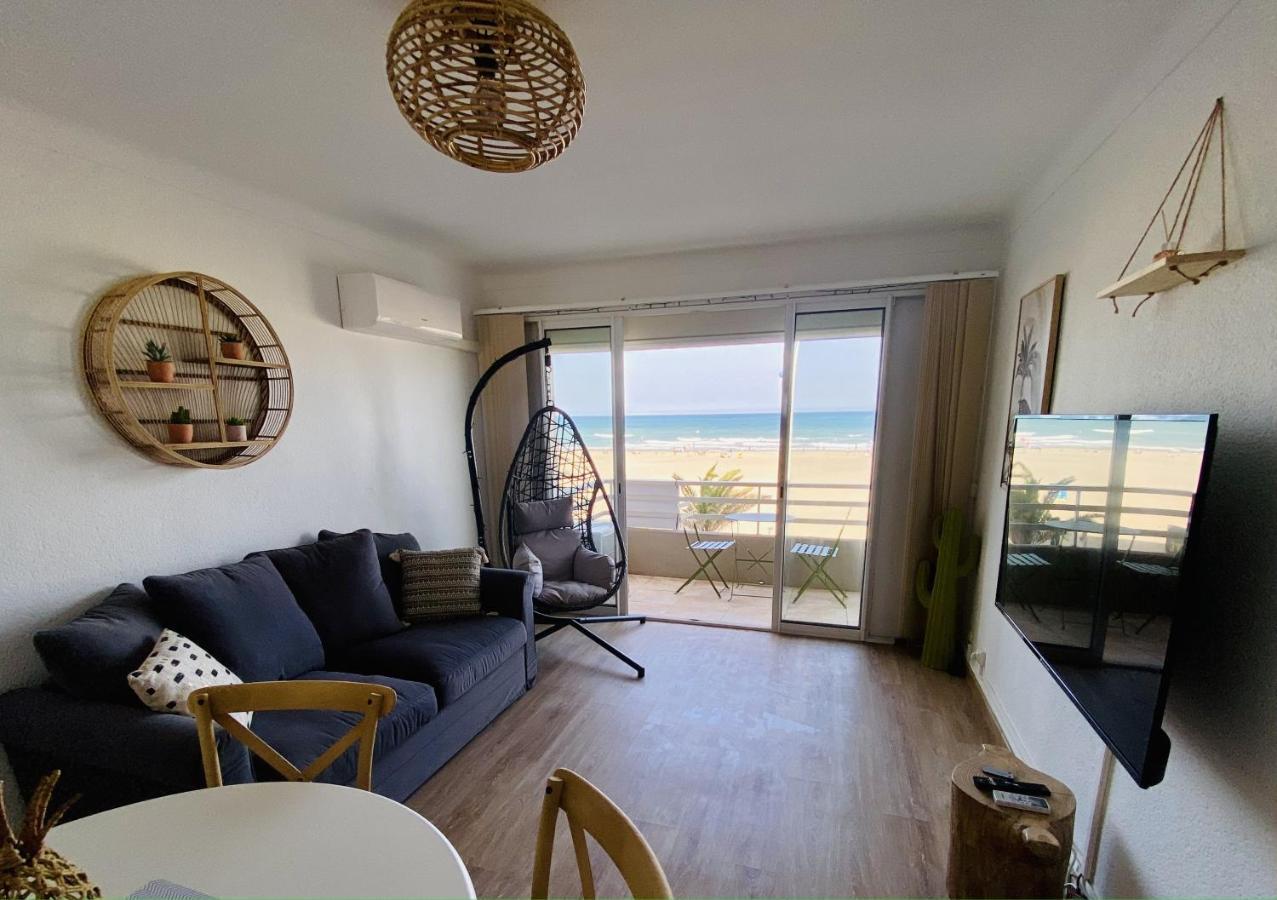 "Eden" Exceptionnel! Vue Mer 10M De La Plage Parking Prive Gratuit A 100M Canet-en-Roussillon Bagian luar foto