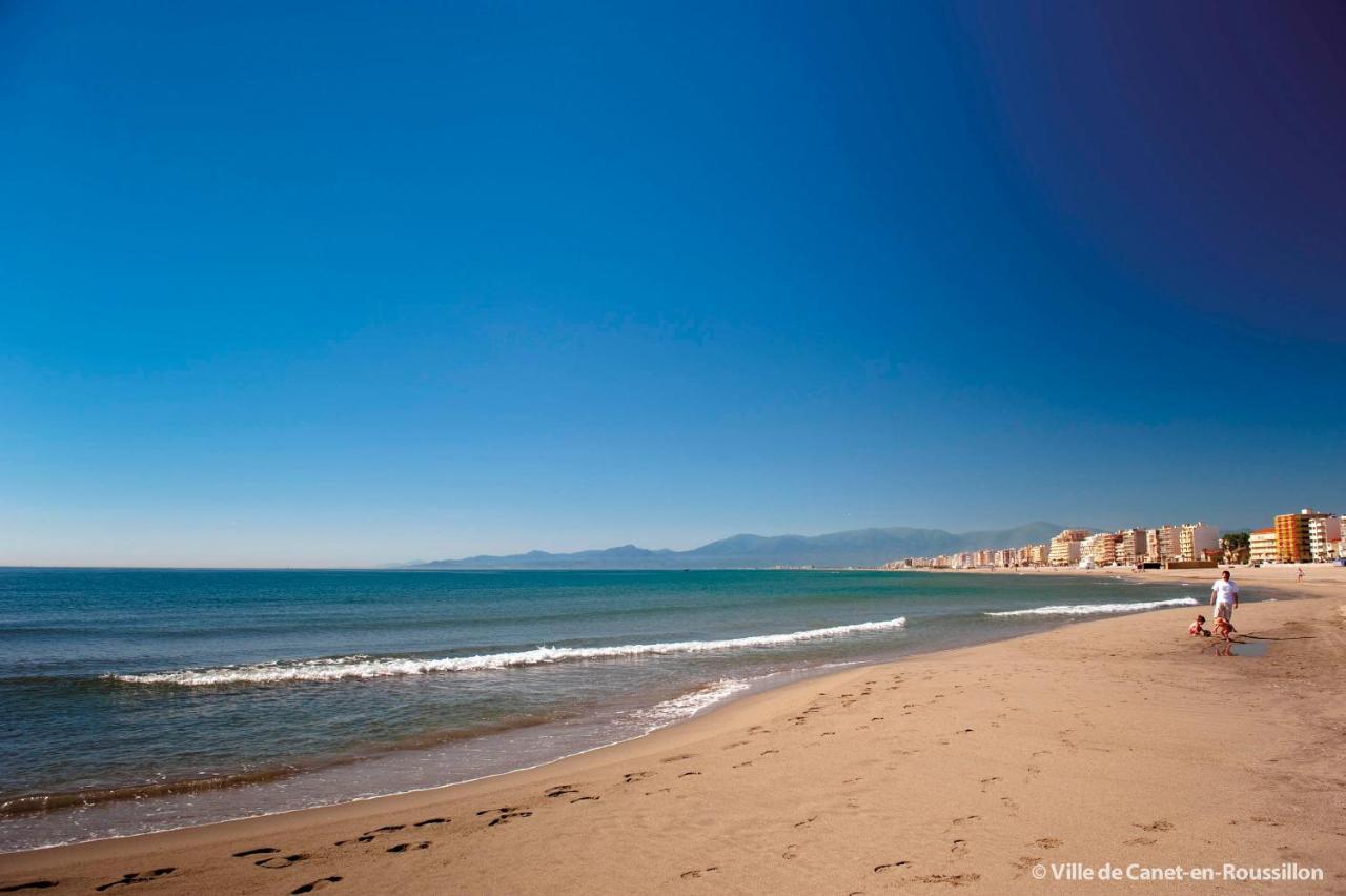 "Eden" Exceptionnel! Vue Mer 10M De La Plage Parking Prive Gratuit A 100M Canet-en-Roussillon Bagian luar foto