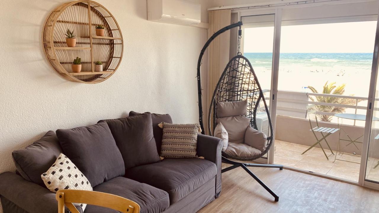 "Eden" Exceptionnel! Vue Mer 10M De La Plage Parking Prive Gratuit A 100M Canet-en-Roussillon Bagian luar foto